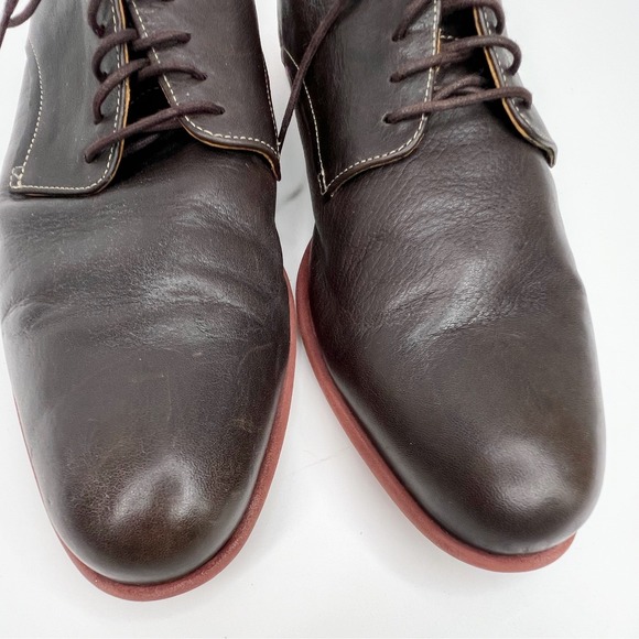 COLE HAAN Mens Brown Leather Dress Shoes Oxford Casual Lace Up 13M - Picture 6 of 13